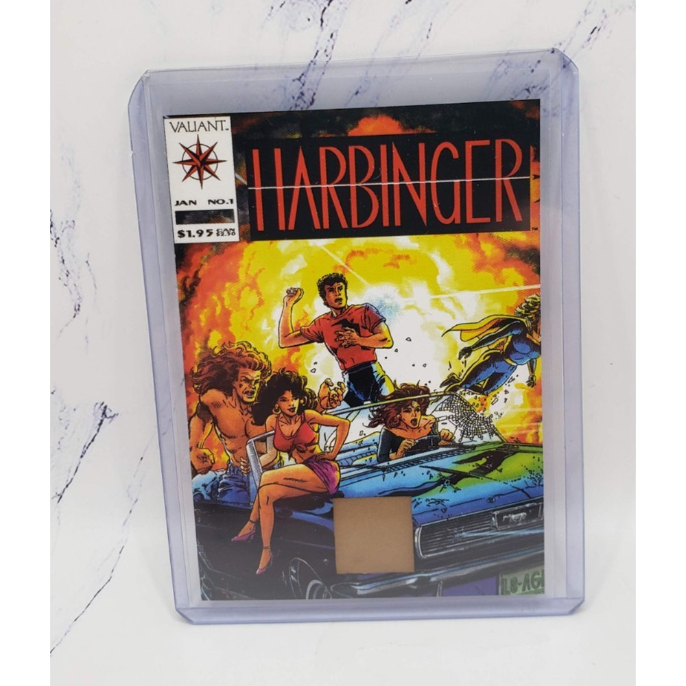 Hero Illustrated 8 Harbinger Unscratched Sweepstakes Card